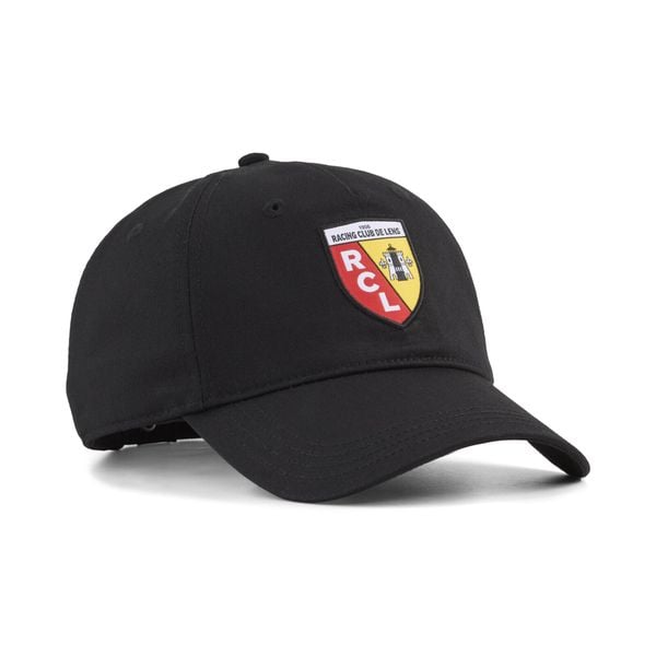 Czapka z daszkiem RC Lens Essentials PUMA. Białe czapki damskie Puma, bez wzorów, ze lnu, sportowe. Za 99.00 zł.