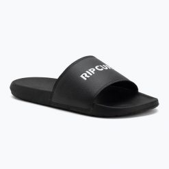Klapki Rip Curl Classic Bloom. Czarne klapki męskie Rip Curl, bez wzorów, z materiału, bez zapięcia. Za 129.99 zł.