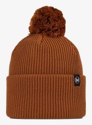 Czapka zimowa Buff Renvi - copper. Brązowe czapki damskie Buff, na zimę, bez wzorów, z dzianiny, eleganckie. Za 104.90 zł.