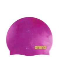 Czapka Silikonowa Arena Tie-Dye Hd – Różowa / Wielokolorowa. Czerwone czapki damskie ARENA, bez wzorów, z materiału. Za 124.50 zł.