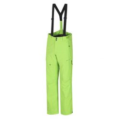 Męskie spodnie narciarskie HANNAH Kasey Lime Green 10.000 mm/h2o. Zielone spodnie sportowe męskie Hannah, m, bez wzorów, narciarskie. W wyprzedaży za 359.99 zł.
