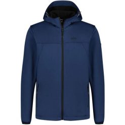 Męska Kurtka Softshell Kjelvik Dario XL - Wodoodporna Niebieska. Niebieskie kurtki męskie Jack Wolfskin, m, bez wzorów, z softshellu, eleganckie, bez kaptura. Za 237.99 zł.
