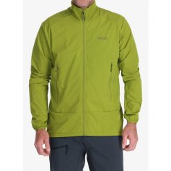 Kurtka softshell męska Rab Borealis Tour Jacket. Zielone kurtki męskie RAB, m, bez wzorów, z softshellu, bez kaptura, trekkingowe. Za 329.99 zł.