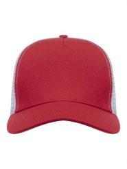 Clique Trucker Cap czapka 5-panelowa z bawełnianego twillu – Red/White. Czerwone czapki damskie CLIQUE, bez wzorów, z bawełny. Za 77.83 zł.