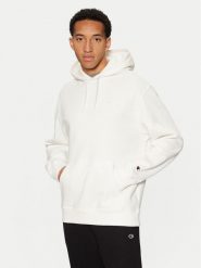 Champion Bluza 220274 Biały Relaxed Fit. Białe bluzy męskie Champion, l, bez wzorów, z syntetyku, bez ramiączek, bez kaptura. Za 219.99 zł.