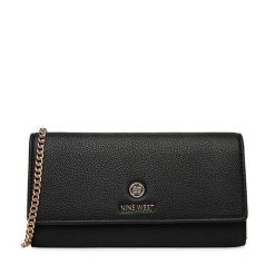 Torebka Nine West. Czarne torebki do ręki damskie Nine West, bez wzorów, bez dodatków. Za 119.99 zł.