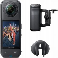 Kamera Insta360 Insta360 X5 Zestaw z Uchwytem Fotograficznym Kamera 8K 360 Bateria 3h. Kamery sportowe INSTA360. Za 3,179.00 zł.