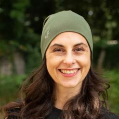 Czapka z 100% Wełny Merino - Unisex. Zielone czapki męskie WOOLONA, bez wzorów, z wełny. W wyprzedaży za 99.00 zł.