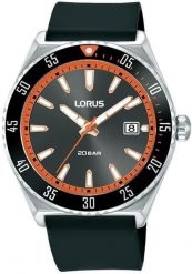 Zegarek męski Lorus RS959DX9 czarny. Czarne zegarki męskie Lorus, bez wzorów. Za 319.00 zł.