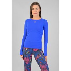 Koszulka z długim rękawem sportowa damska Nessi Sportswear Ultra. Niebieskie koszulki sportowe damskie NESSI SPORTSWEAR, bez wzorów, bez ramiączek, do biegania. Za 339.00 zł.
