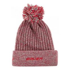 Czapka Dzianinowa Z Pomponem Team. Zielone czapki damskie Bauer, bez wzorów, z dzianiny. Za 224.99 zł.