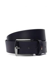 Tommy Hilfiger Pasek Denton 3.5 Ext AM0AM14814 Granatowy. Niebieskie paski męskie Tommy Hilfiger, ze skóry. Za 209.99 zł.
