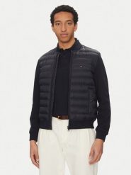 Tommy Hilfiger Kurtka bomber MW0MW38674 Granatowy Regular Fit. Niebieskie kurtki męskie Tommy Hilfiger, m, bez wzorów, z syntetyku, bez kaptura. Za 629.99 zł.