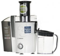 Sokowirówka BOSCH MES 25A0 (700W; kolor biały). Białe sokowirówki Bosch. Za 445.99 zł.
