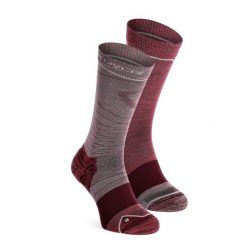 Skarpety trekkingowe damskie Ortovox Alpine Mid Socks. Czerwone skarpetki damskie ORTOVOX, bez wzorów. Za 114.99 zł.
