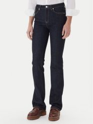 Tommy Hilfiger Jeansy WW0WW46807 Granatowy Bootcut Fit. Niebieskie jeansy damskie Tommy Hilfiger, bez wzorów, z bawełny. Za 339.99 zł.