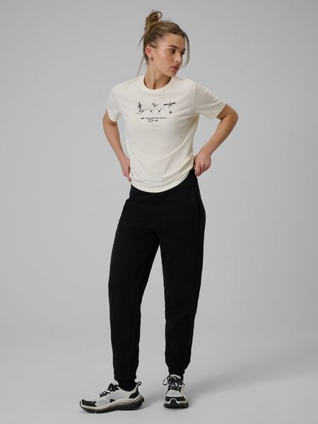 4F Spodnie dresowe joggery damskie - czarne M. Czarne spodnie dresowe damskie 4F, bez wzorów, z bawełny. Za 149.99 zł.