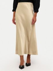 Kaffe Spódnica maxi Lotte 10508853 Beżowy Regular Fit. Brązowe spódnice damskie Kaffe, bez wzorów, z syntetyku, maxi. Za 159.99 zł.