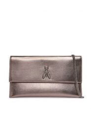 Patrizia Pepe Torebka CB5460/L041-S765 Srebrny. Szare torebki do ręki damskie Patrizia Pepe, bez wzorów, ze skóry, bez dodatków. Za 869.99 zł.