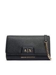 Armani Exchange Torebka XW000358 AF26570 UC001 Czarny. Czarne torebki do ręki damskie Armani Exchange, bez wzorów, ze skóry, bez dodatków. Za 429.99 zł.