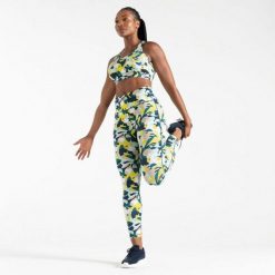 Damskie legginsy Dare 2B Influential Gym. Niebieskie legginsy damskie Dare 2B, bez wzorów. Za 227.00 zł.