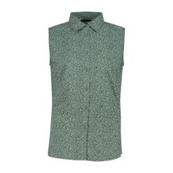 Koszula damska CMP. Białe koszule damskie CMP, xs, bez wzorów, z materiału, bez kołnierzyka, bez ramiączek. Za 224.50 zł.