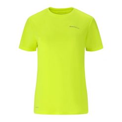 Damski jersey Endurance Vista V2 Performance. Brązowe koszulki sportowe damskie Endurance, bez wzorów, z jersey, bez ramiączek, na fitness i siłownię. Za 105.00 zł.