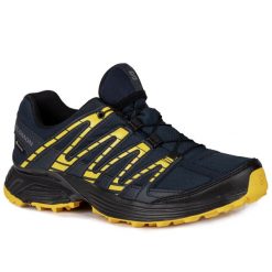 Buty męskie sportowe trekkingowe Salomon BACKBONE GTX. Czarne buty sportowe męskie Salomon, bez zapięcia. W wyprzedaży za 449.00 zł.