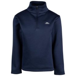 Bluza Polarowa Dla Dorosłych Unisex Remetto AT100. Niebieskie bluzy damskie Trespass, bez wzorów, z polaru, sportowe, bez ramiączek, bez kaptura. Za 89.99 zł.
