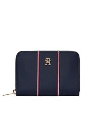 Tommy Hilfiger Portfel Th Icon Med Za Nylon Corp AW0AW17953 Niebieski. Niebieskie portfele damskie Tommy Hilfiger, z materiału. Za 229.99 zł.