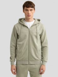 Bluza męska z kapturem pistacjowa Ajron 300/ Kersyn 300. Zielone bluzy męskie BIG STAR, l, bez wzorów, z dzianiny, z kapturem. W wyprzedaży za 99.99 zł.