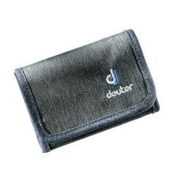 Portfel Podróżny. Szare portfele męskie Deuter, bez wzorów. Za 139.99 zł.