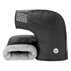 Ocieplacze rowerowe na ręce do kierownicy Rokcbros D80 z kieszeniami. Czarne rękawiczki damskie ROCKBROS, bez wzorów. Za 189.00 zł.