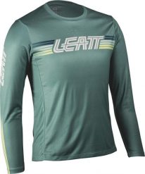 Bluza rowerowa damska Leatt Jersey MTB Enduro 4.0. Niebieskie bluzy damskie LEATT, s, bez wzorów, z bawełny, bez ramiączek, bez kaptura. Za 280.49 zł.