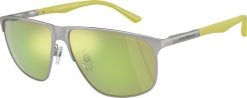 Emporio Armani Męskie okulary przeciwsłoneczne EMPORIO ARMANI model EA2094-30458N (Szkło/Zausznik/Mostek) 60/14/145 mm) NoSize. Okulary przeciwsłoneczne damskie Emporio Armani. Za 447.74 zł.