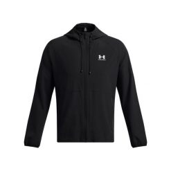 Kurtka przeciwdeszczowa Under Armour Stretch Woven. Białe kurtki męskie Under Armour, m, bez wzorów, z materiału, bez kaptura. Za 332.50 zł.