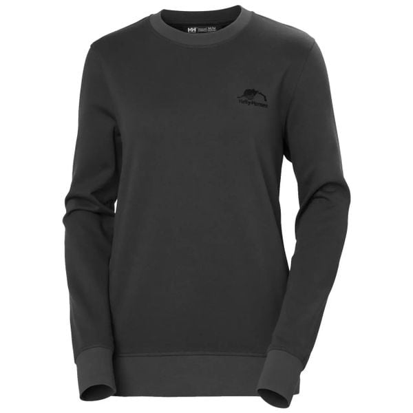 Bluza damska Helly Hansen Nord Graphic. Brązowe bluzy damskie Helly Hansen, s, bez wzorów, z bawełny, bez ramiączek, bez kaptura. Za 297.50 zł.