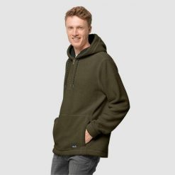 Bluza sportowa męska Jack Wolfskin Nature Life. Zielone bluzy sportowe męskie Jack Wolfskin, m, bez wzorów, z kapturem, trekkingowe. Za 531.00 zł.