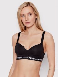 Puma Biustonosz sportowy 907863 Czarny. Czarne bielizna sportowa damska Puma, l, bez wzorów, z bawełny. Za 89.99 zł.
