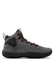 Merrell Trekkingi Wrapt Mid Wp J036001 Szary. Szare botki męskie Merrell, bez wzorów, ze skóry, bez obcasa, bez zapięcia. Za 449.99 zł.