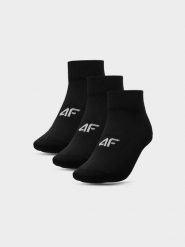 4F Skarpety casual za kostkę (3-pack) damskie 39-42. Białe skarpetki damskie 4F, bez wzorów, z bawełny. Za 44.99 zł.