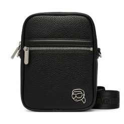 Saszetka KARL LAGERFELD. Czarne saszetki i nerki męskie KARL LAGERFELD, małe. Za 779.99 zł.