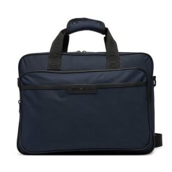 Torba na laptopa Tommy Hilfiger. Niebieskie torby na laptopa damskie Tommy Hilfiger, bez wzorów. Za 479.99 zł.