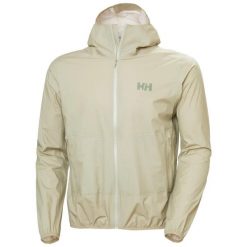 Kurtka wodoodporna Helly Hansen Verglas Fastpack. Szare kurtki męskie Helly Hansen, na lato, xl, bez wzorów, z materiału, bez kaptura. Za 900.50 zł.