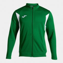 Kurtka z dresu Joma Winner III. Zielone kurtki męskie Joma, m, bez wzorów, z dresówki, sportowe, bez kaptura. Za 251.50 zł.