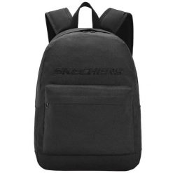 Plecak unisex Skechers Denver Backpack pojemność 20 L. Czarne plecaki męskie Skechers, bez wzorów, z materiału, sportowe. Za 46.99 zł.