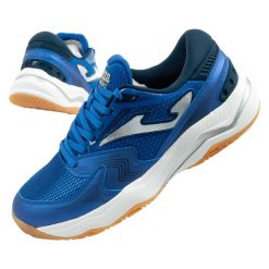 Buty sportowe halowe do siatkówki męskie Joma V.Dynamic. Niebieskie buty sportowe męskie Joma, bez wzorów, bez zapięcia, do siatkówki. Za 219.00 zł.