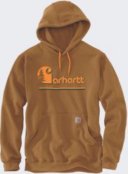 Bluza Carhartt Midweight Tree Graphic Brown. Brązowe bluzy męskie Carhartt, m, bez wzorów, bez ramiączek, bez kaptura. Za 265.11 zł.