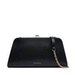 Torebka Coccinelle. Czarne torebki do ręki damskie Coccinelle, bez wzorów, bez dodatków. Za 1,209.00 zł.