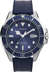 Zegarek męski Timex TW2Y05000 niebieski. Niebieskie zegarki męskie Timex, bez wzorów. Za 830.58 zł.